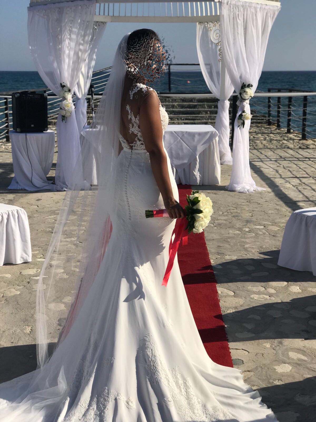 Pronovias Vicenta Used Wedding  Dress  on Sale 47 Off 