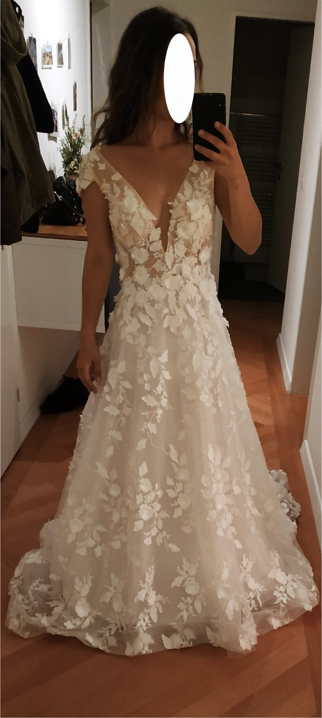 Custom Gown Inspired by Berta Used Wedding Dress Stillwhite
