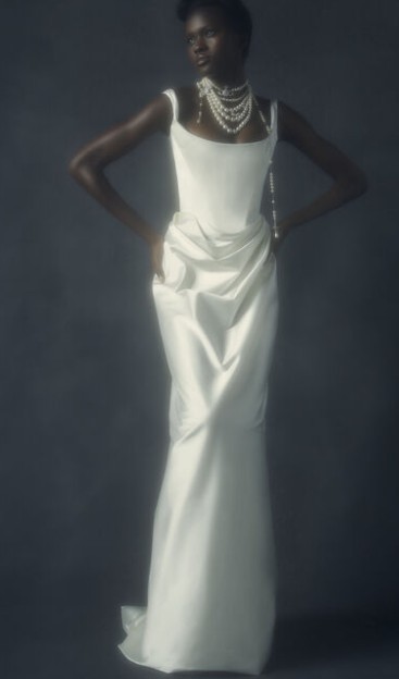 barbara palvin wedding dress A Bridal Dream Come True: Shop Palvin's Bridal Style corset bodice Vivienne Westwood, Camille New Wedding