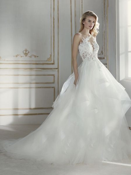 Pronovias La sposa ウェディングドレス La Sposa, Primrose Used Wedding Dress Save 53% - Stillwhite