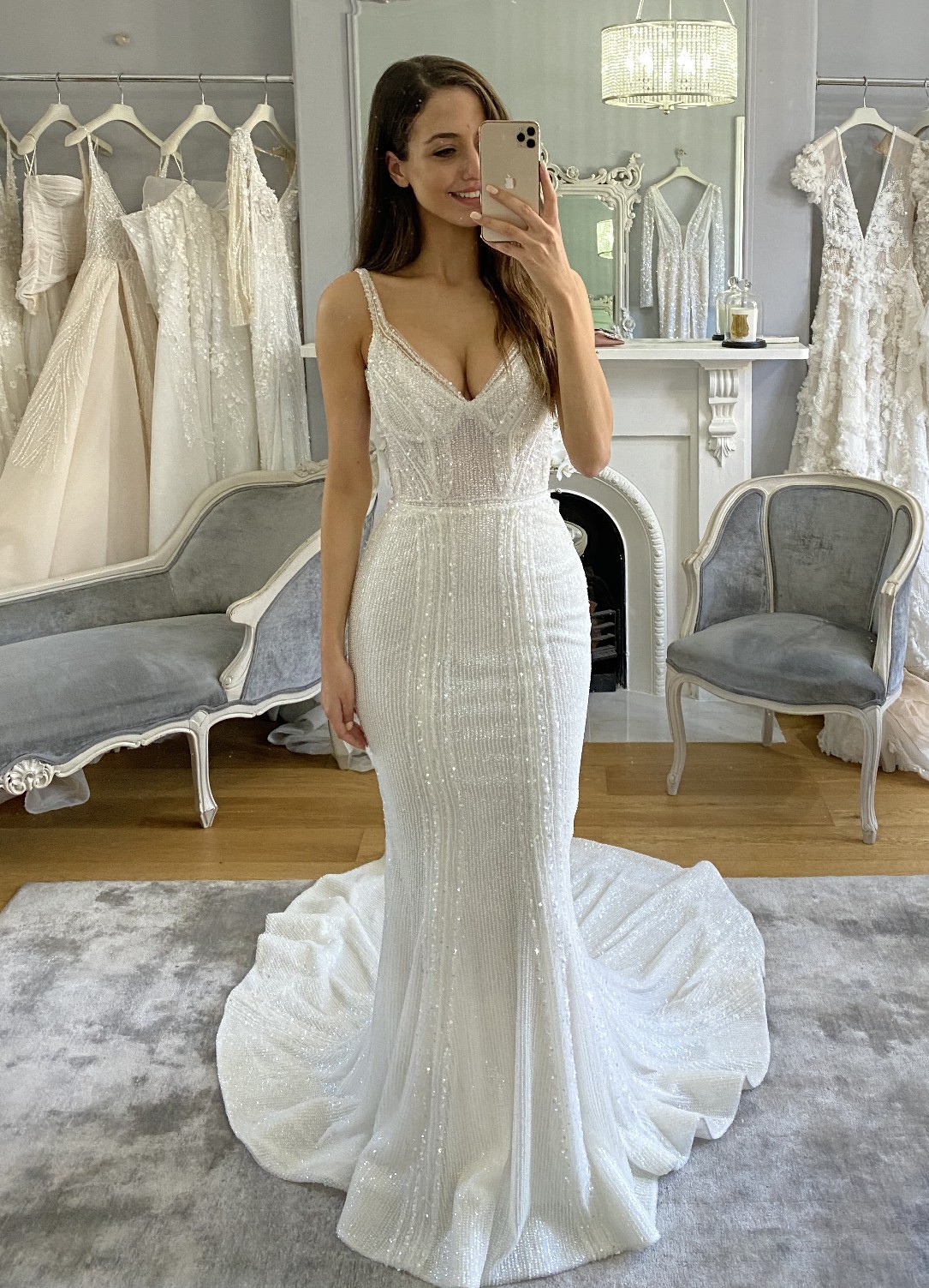 Pallas Couture Custom Made Second Hand Wedding Dress Save 53% - Stillwhite