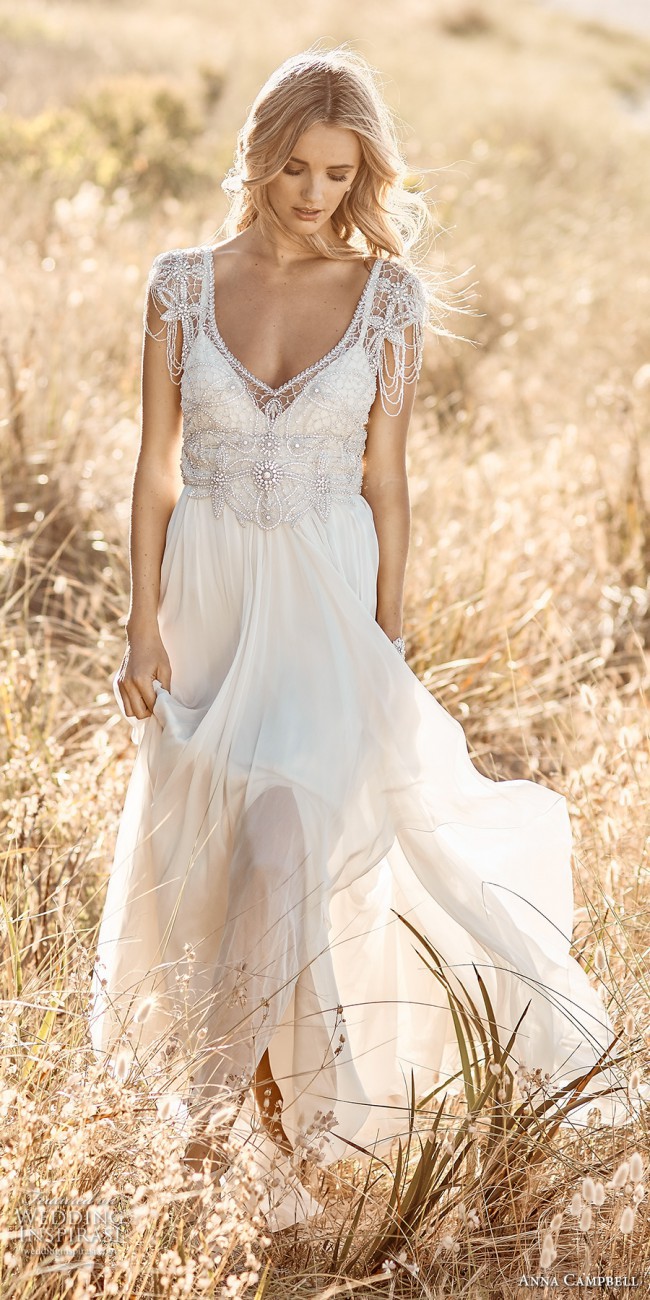 Anna Campbell, Grace Crepe Sample Wedding Dress Save 69% - Stillwhite Anna Campbell, Grace Crepe Sample Wedding Dress Save 69% - Stillwhite