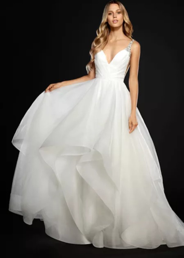 Hayley Paige Dare 6704 Preowned Wedding Dress On Sale 62 Off