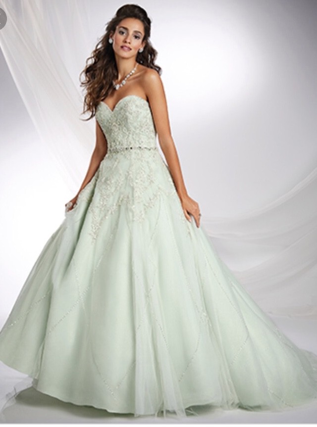 alfred angelo green dress Unique Off Shoulder A-line Mint Green Tulle Prom Long Formal Dress –  Pgmdress main image 0