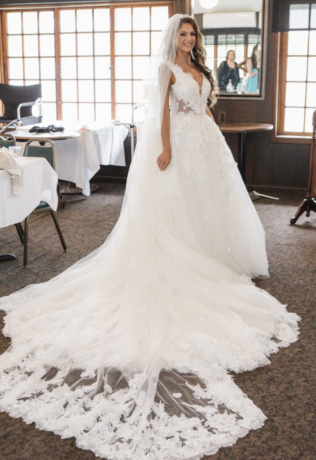 randy fenoli anastasia dress pink Wedding Dresses on Sale| Bridal Dresses on sale Toronto| Amanda Linas Randy Fenoli 18631-CL Amanda-Lina's