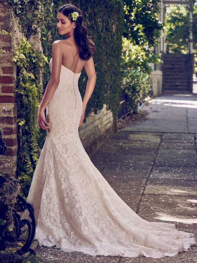 maggie sottero ivory over soft blush