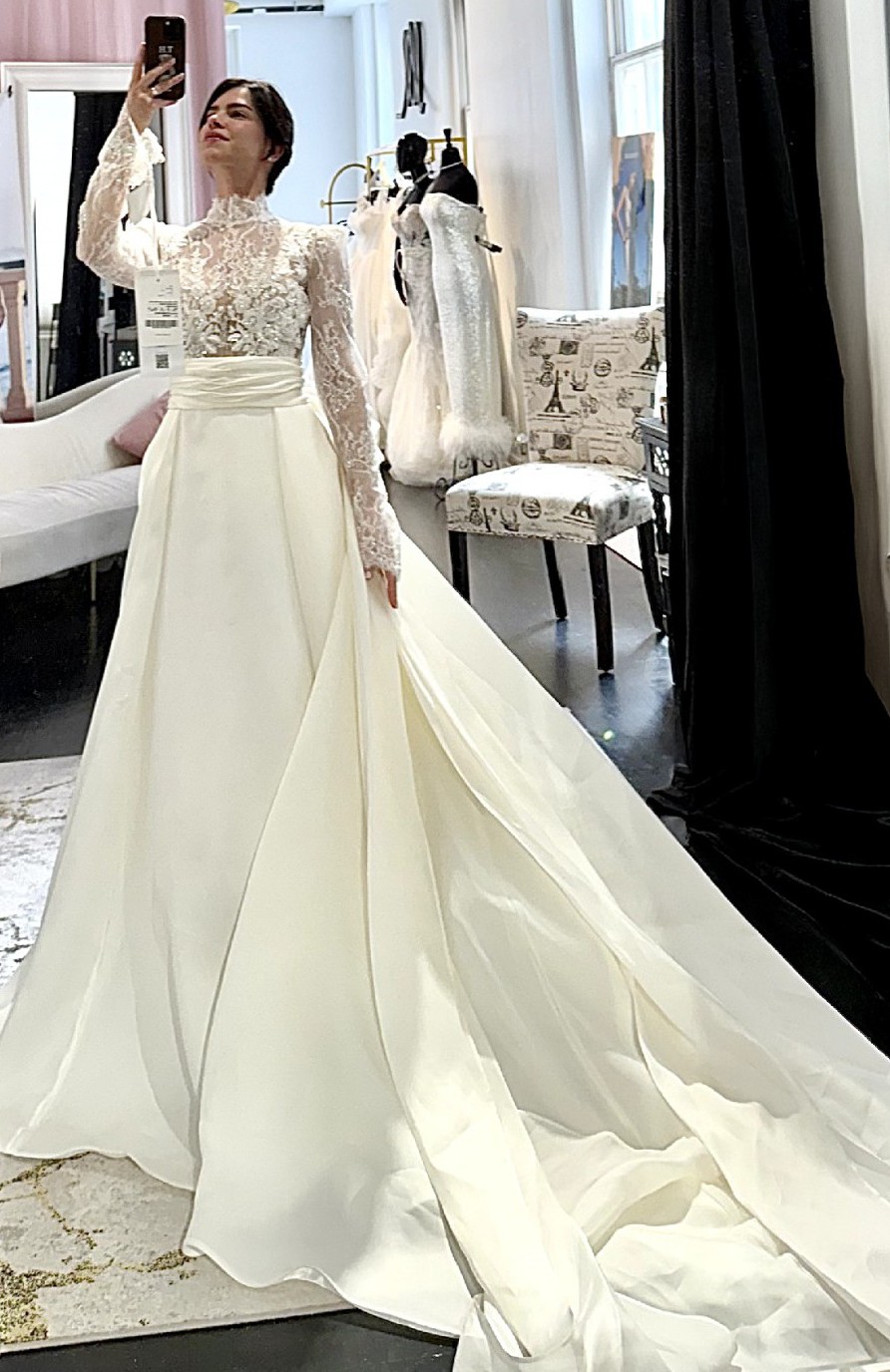 Pronovias, Fioris Wedding Dress Save 47% - Stillwhite