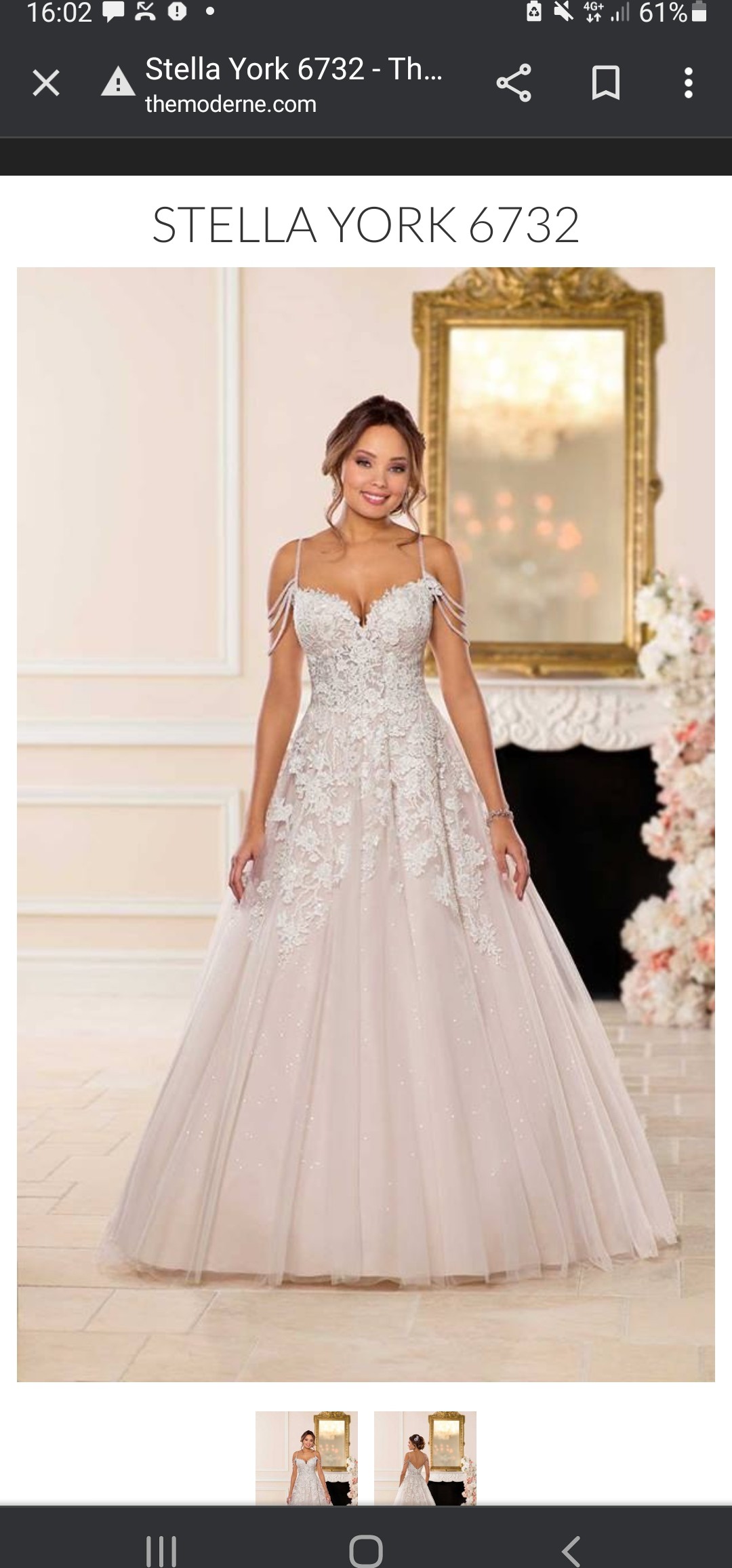 Stella York, 6732 New Wedding Dress Save 74% Stillwhite