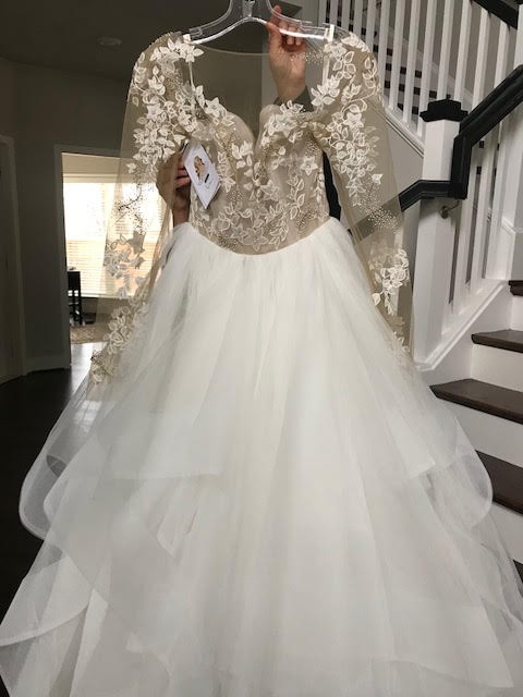 Hayley Paige Lorelei 6654 New Wedding Dress Save 42% - Stillwhite