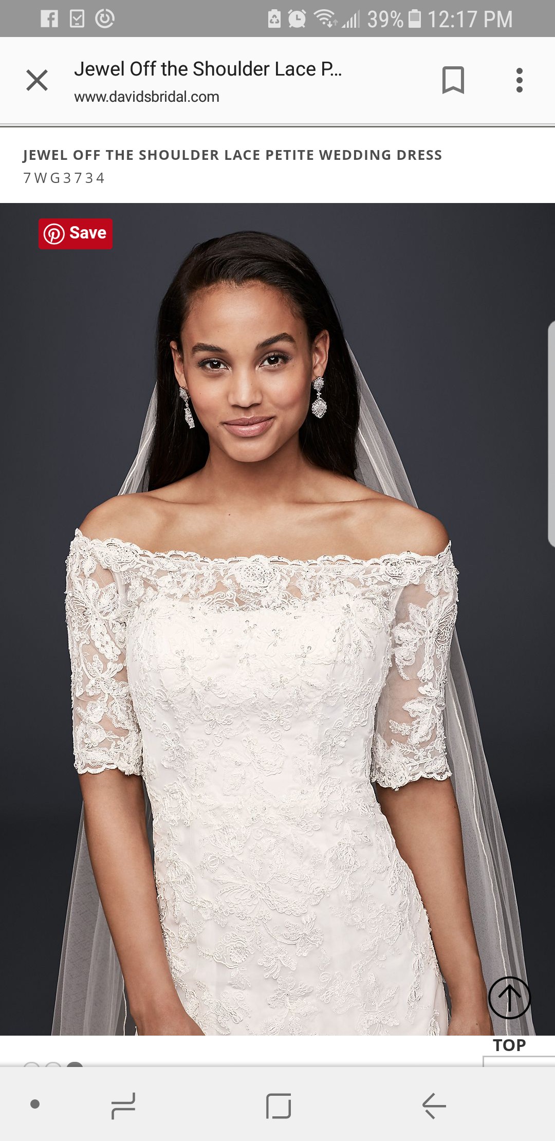 Jewel New Wedding Dress Save 50% - Stillwhite