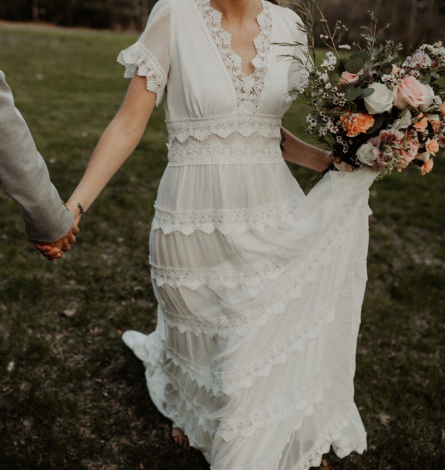 kite and butterfly bridal