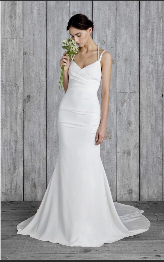 short from front and long from back dresses Lovely High Low Beach Wedding Dress Ivory Lace Front Short Long Back B –  Siaoryne