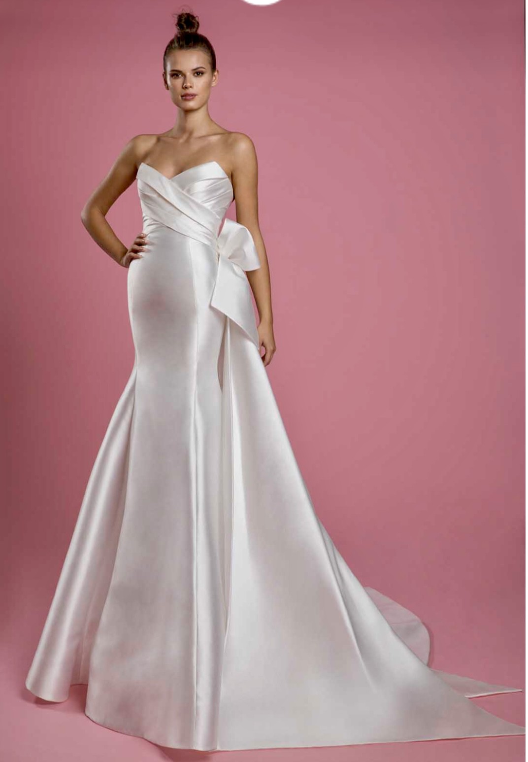 pnina tornai pink wedding dress Pnina Tornai Couture Bridal Gowns, Jewelry, and Eveningwear