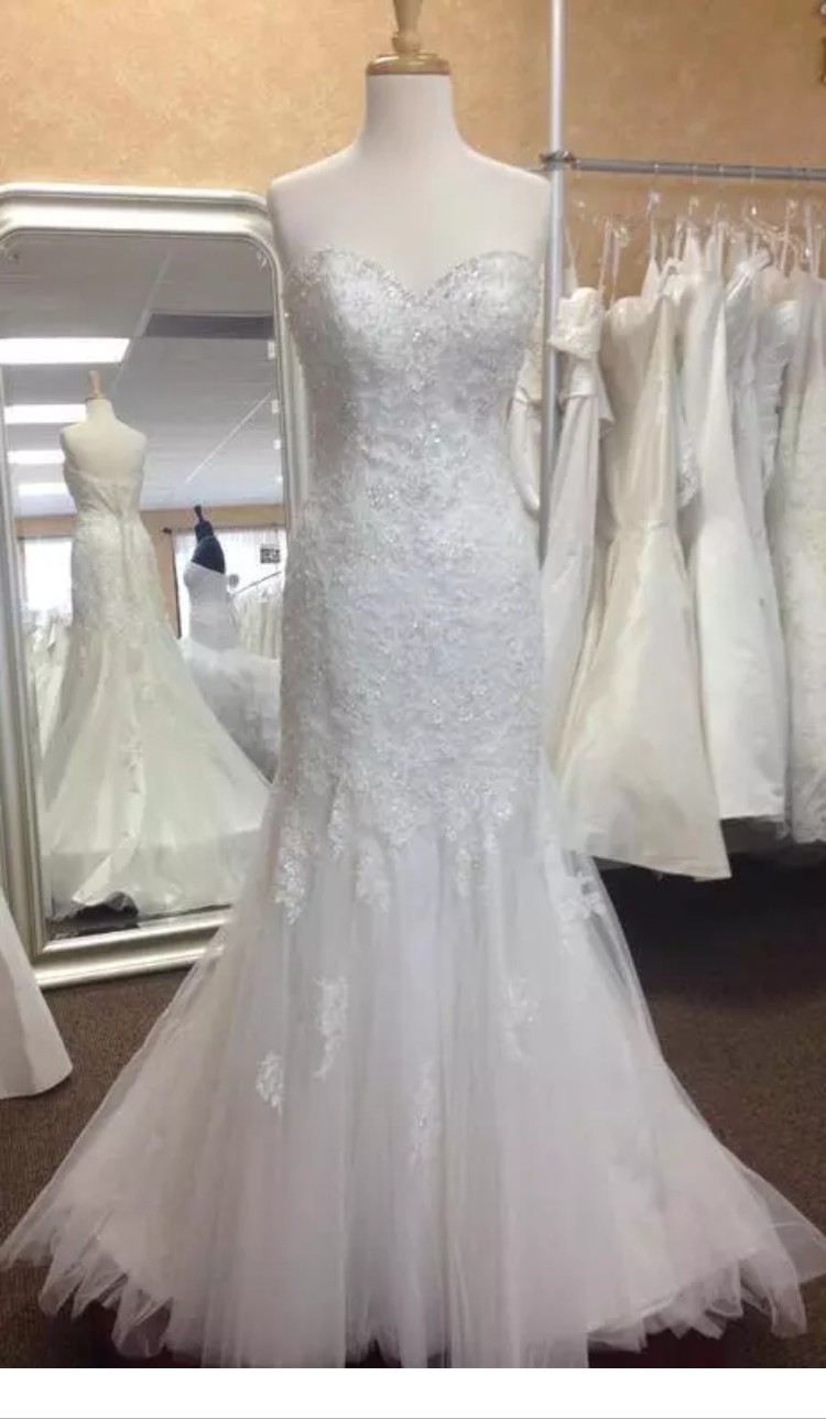 Stella York 5986 New Wedding Dress on Sale 50 Off