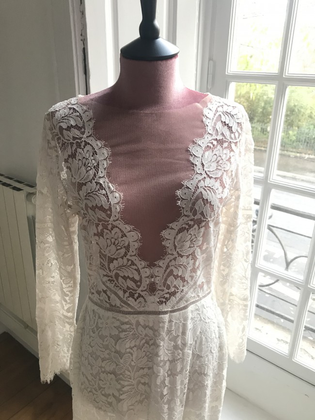 Sarah Seven VENICE Sample Wedding Dress Save 86 Stillwhite