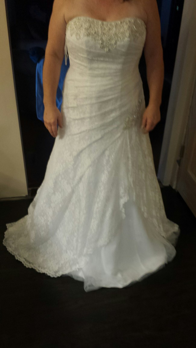 David Bridal Wedding Dresses Size 14