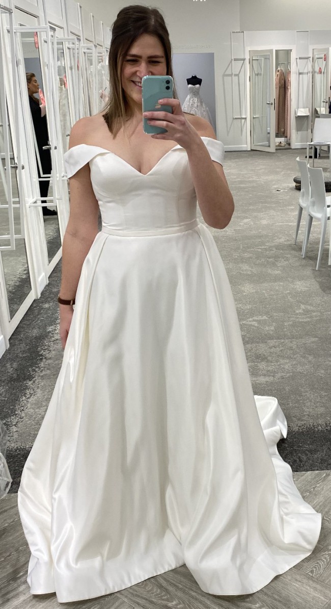 David's Bridal New Wedding Dress Save 60 Stillwhite