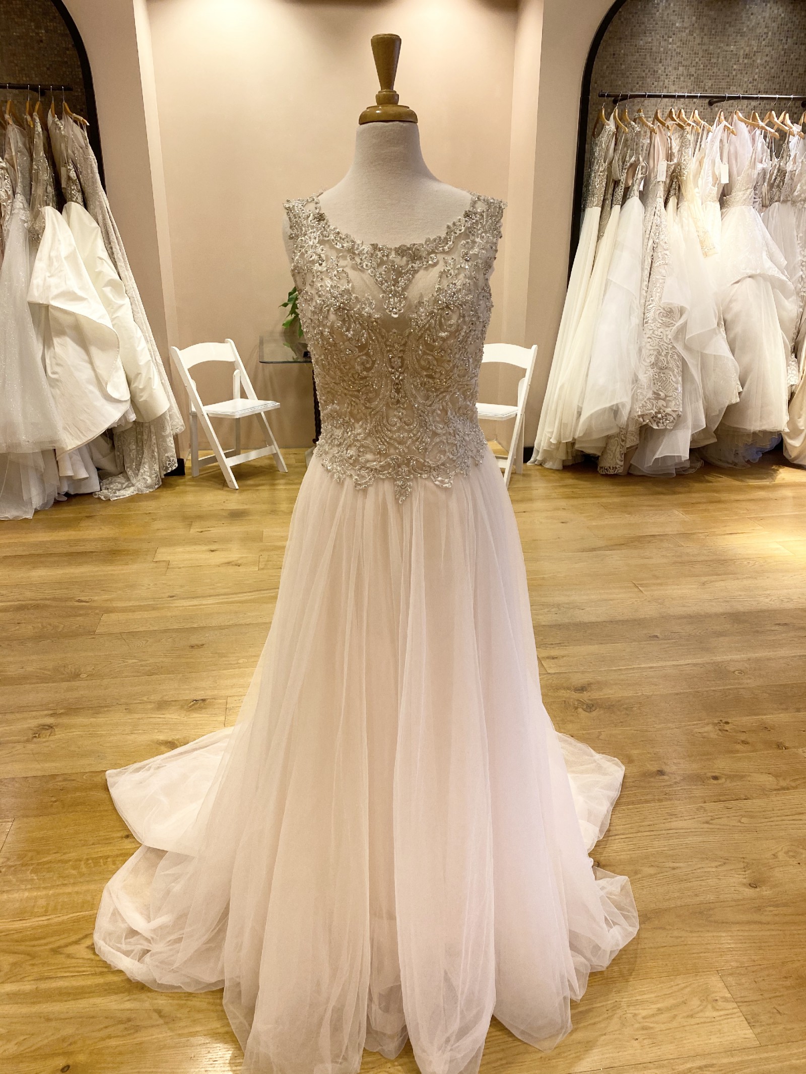 Rebecca Ingram Amanda Sample Wedding Dress Save 50% - Stillwhite