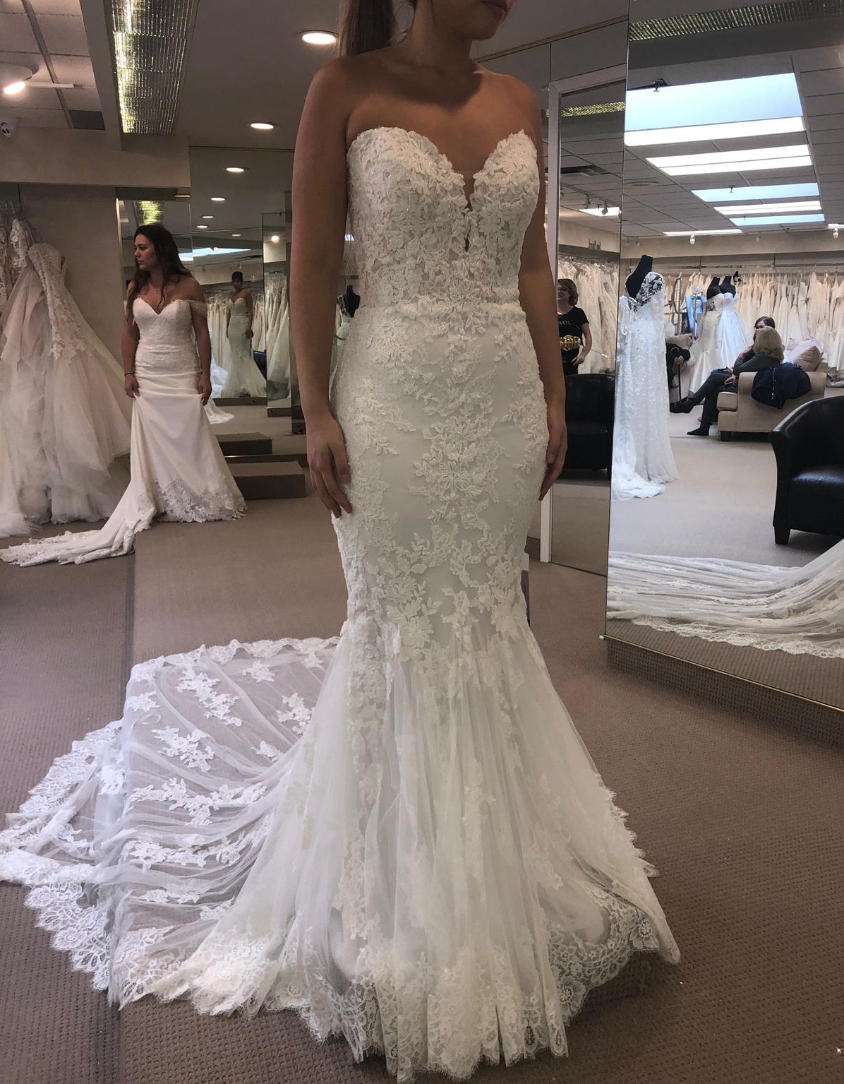 Pronovias Ermin New Wedding Dress Save 36% - Stillwhite