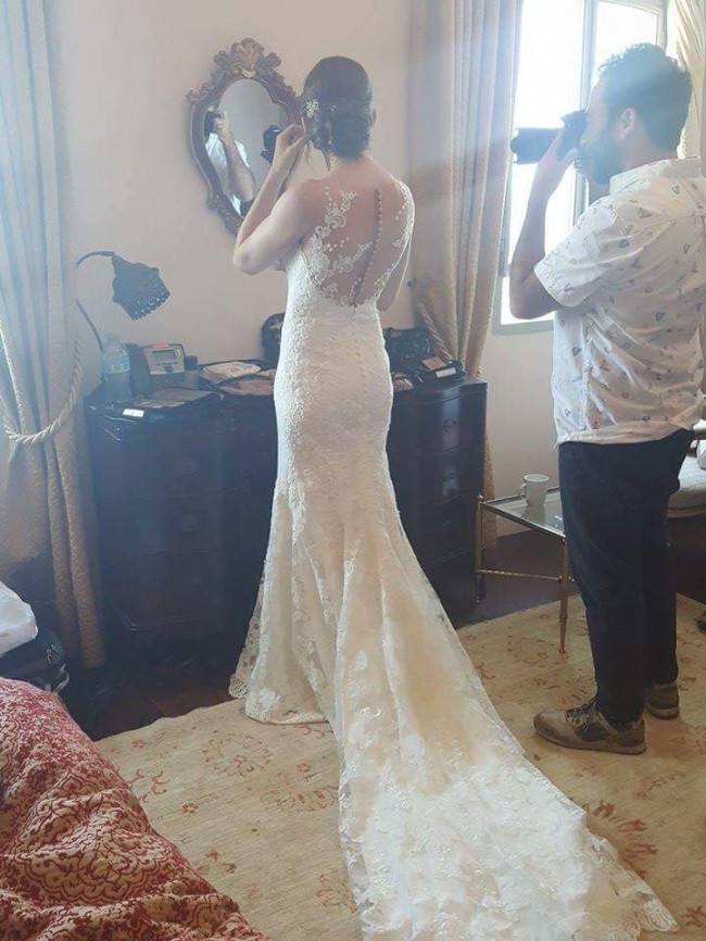 Pronovias Prunelle Wedding Dress