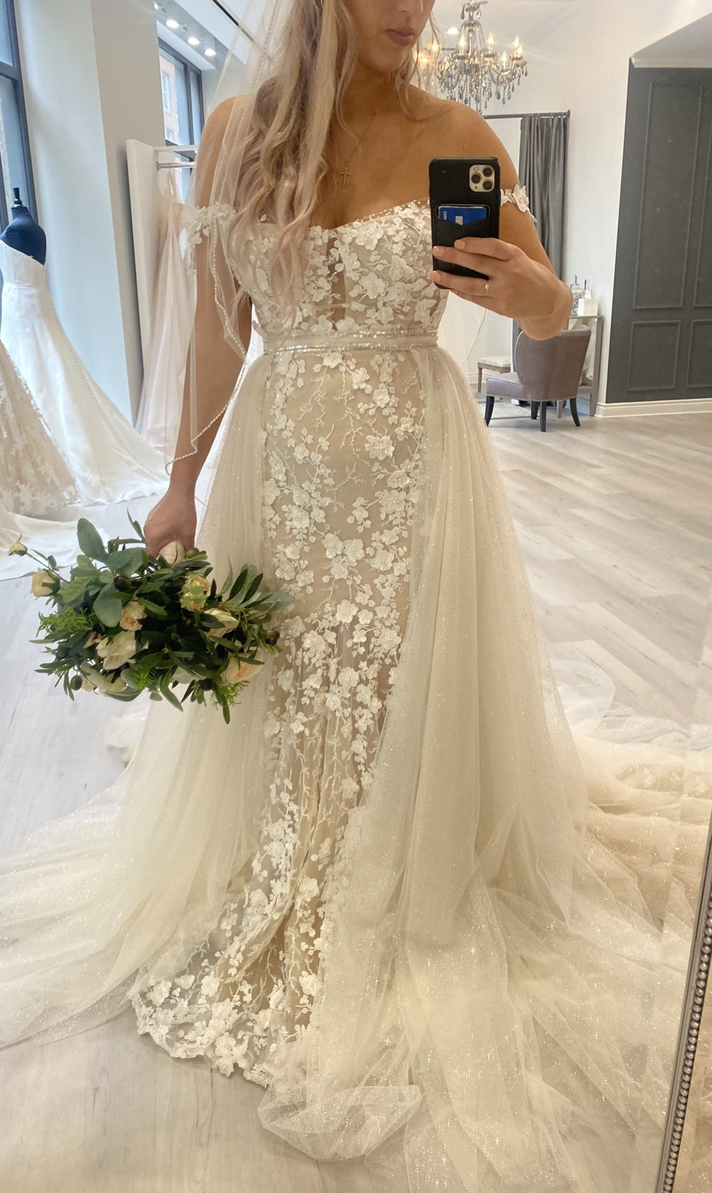Galia Lahav g-507 overskirt Wedding Dress Save 36% - Stillwhite