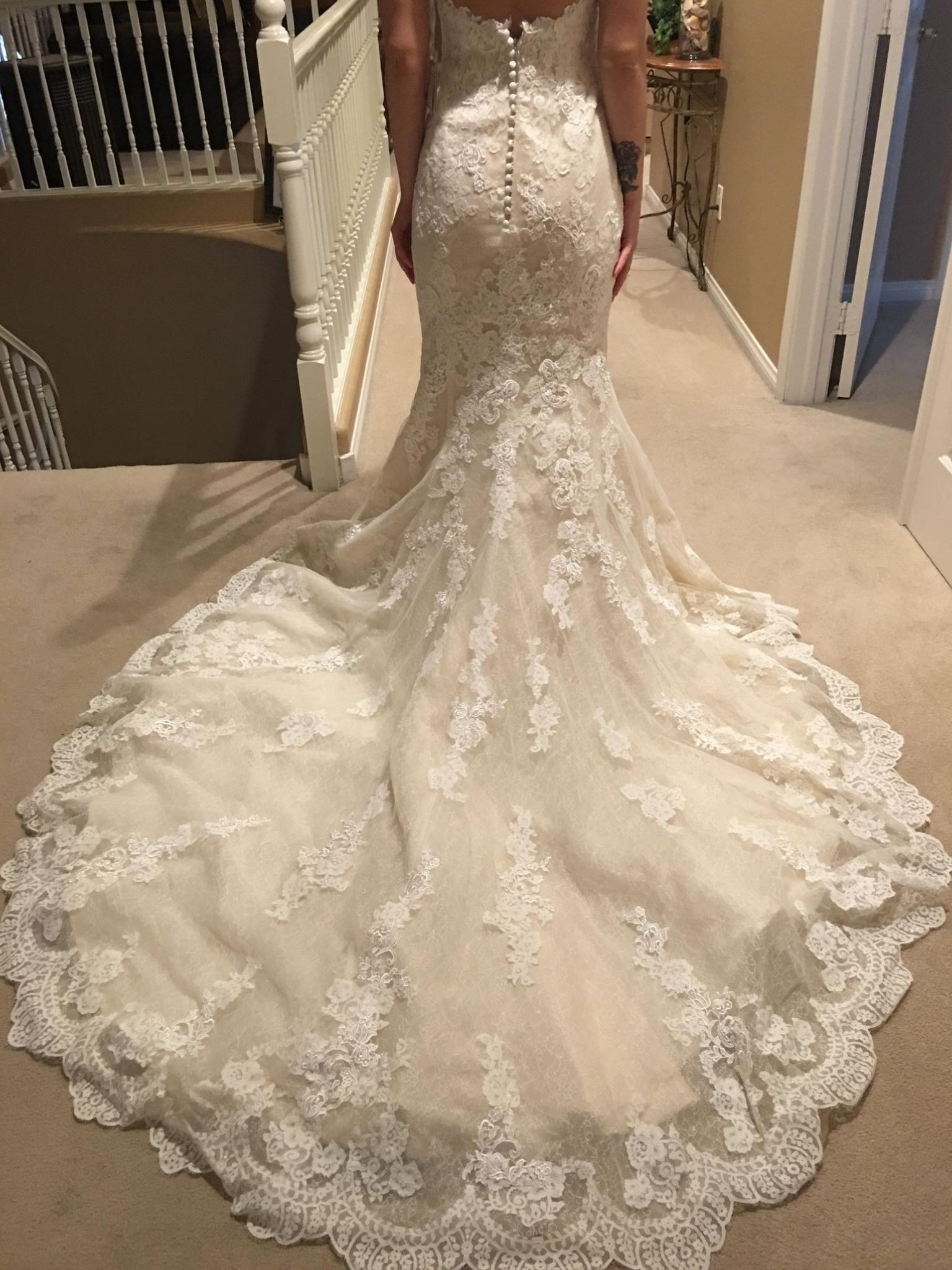 Pronovias PRINCIA Sample Wedding Dress Save 55% - Stillwhite