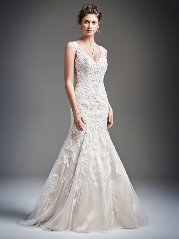Kenneth Winston 1631 Preowned Wedding Dress On Sale Stillwhite