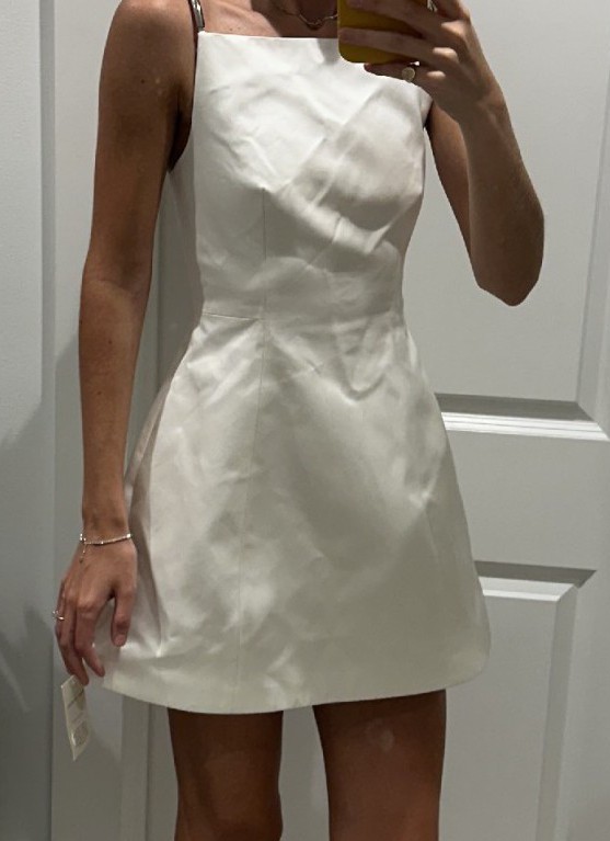 Brandon Maxwell, Moda Operandi Exclusive the Lexi Silk Bubble Mini Wedding  Dress Save 35% - Stillwhite