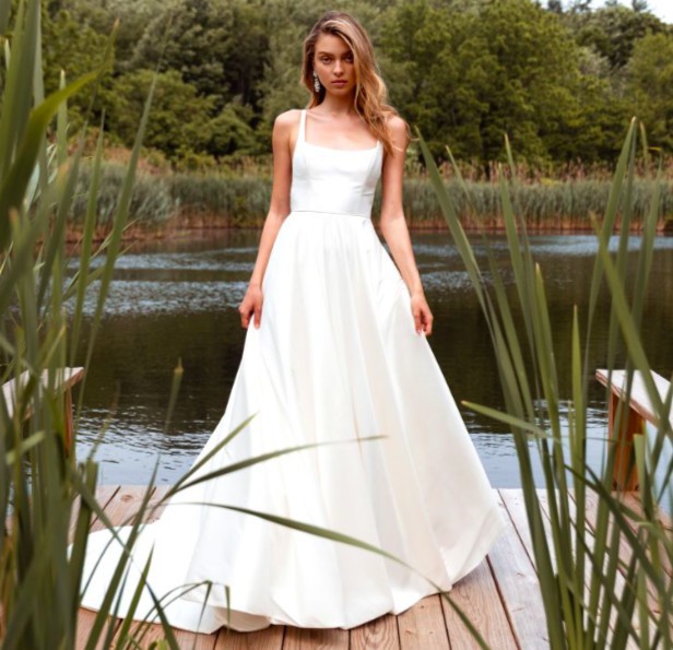 Jenny Yoo, Lawrence New Wedding Dress Save 15% - Stillwhite display picture 2