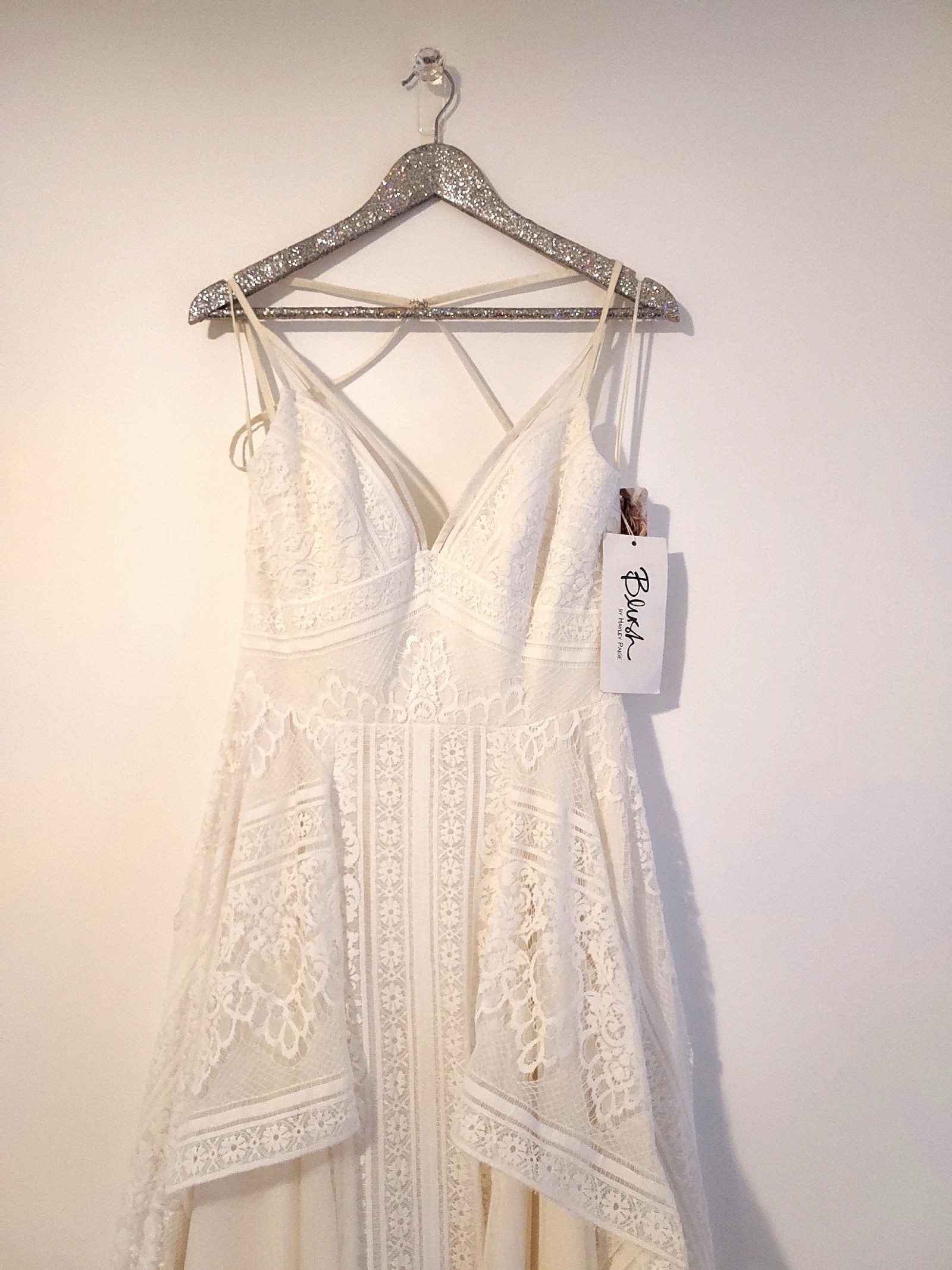 chinese dress ladies BCBGMAXAZRIA Lace Embroidered Satin Gown – Runway Catalog