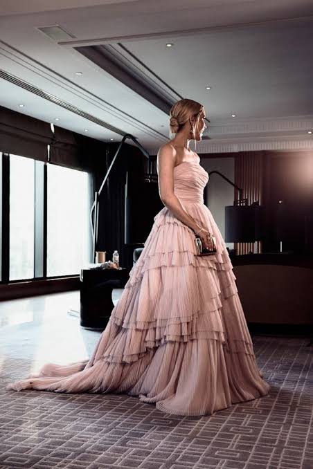 layered fit and flare dress Scala 48557 Fitted Long Sequin Wedding Dress – The Dress Outlet