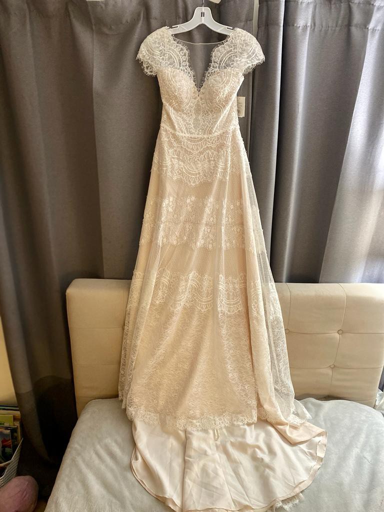 David's Bridal MELISSA SWEET MS251253 New Wedding Dress Save 33% ...