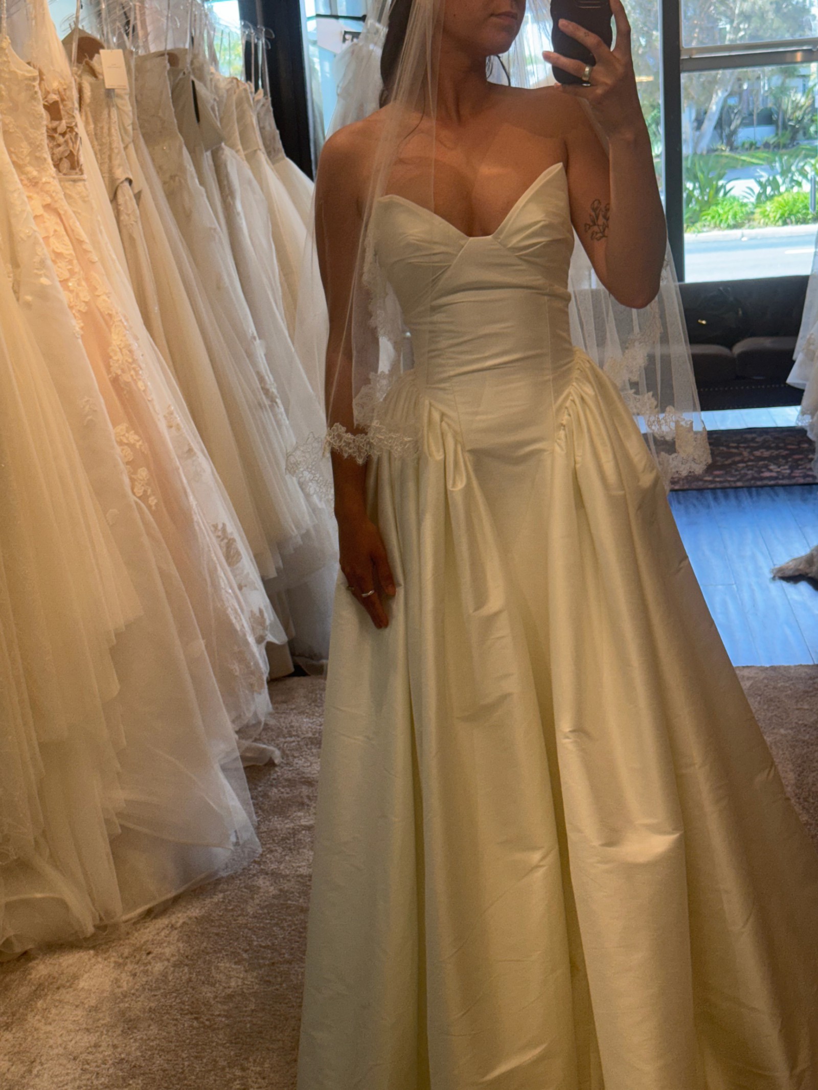 white christmas dresses Ember Bridal Gown by Willowby by Watters | Designer Wedding Dress main image 1