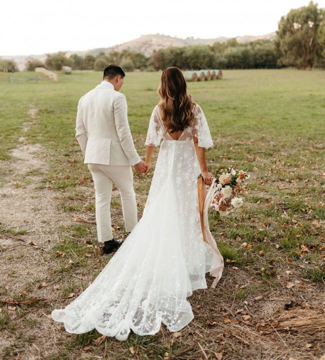 amelie draped sleeves