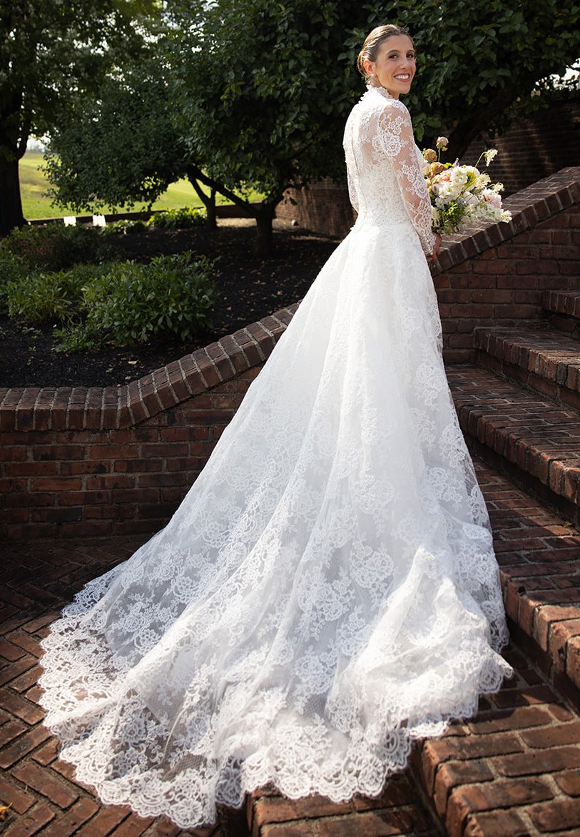 monique lhuillier drop waist lace wedding dress Bliss by Monique Lhuillier Bl23203 main image 0
