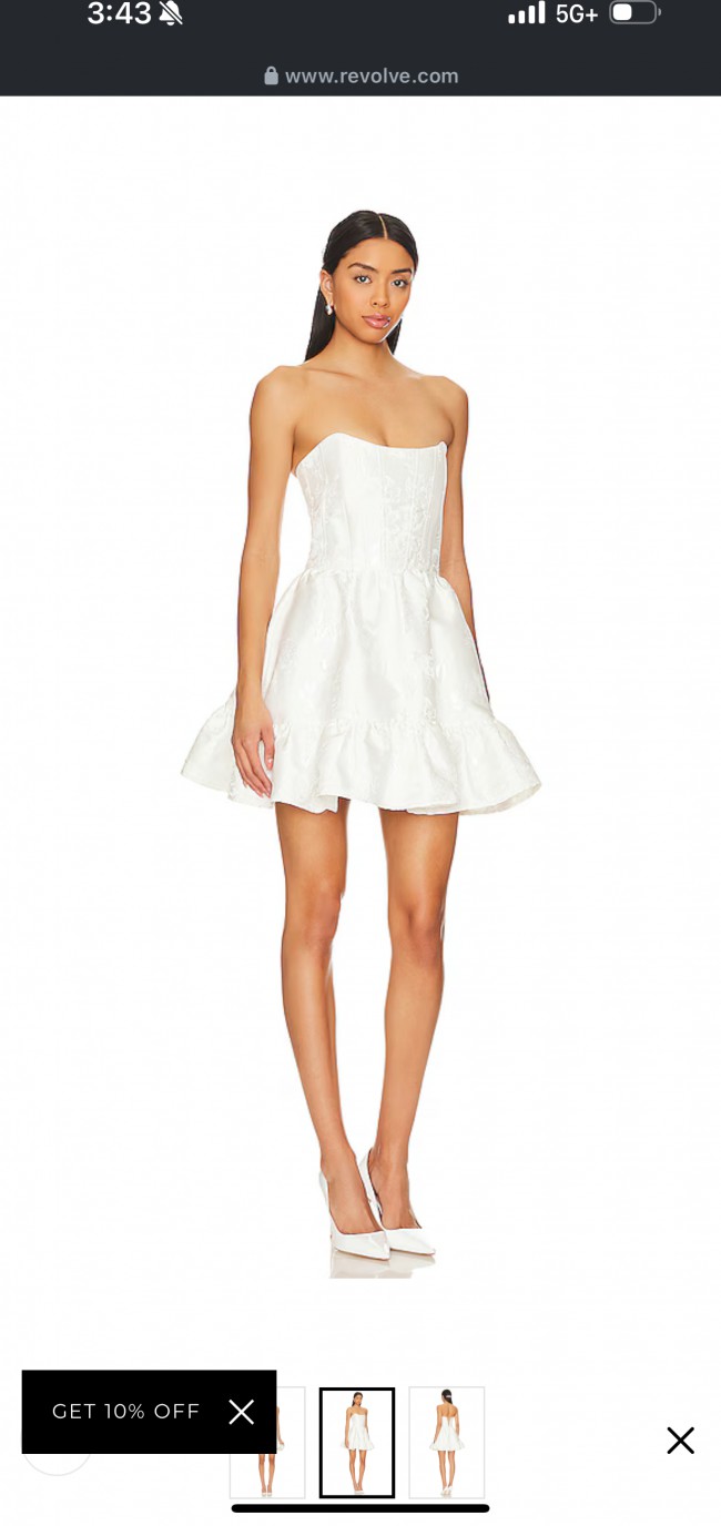 V. Chapman, Ginny in Baroque White Floral Wedding Dress Save 27% - Stillwhite V. Chapman, Ginny in Baroque White Floral Wedding Dress Save 27% - Stillwhite