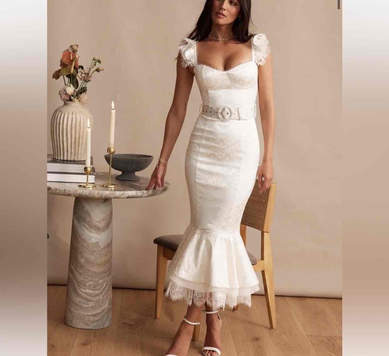 V. Chapman, Rosalie Dress Wedding Dress Save 57% - Stillwhite