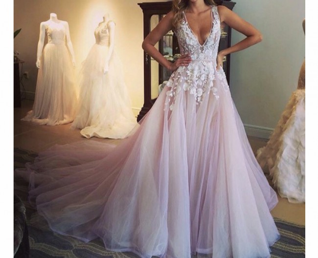 leah ball gown