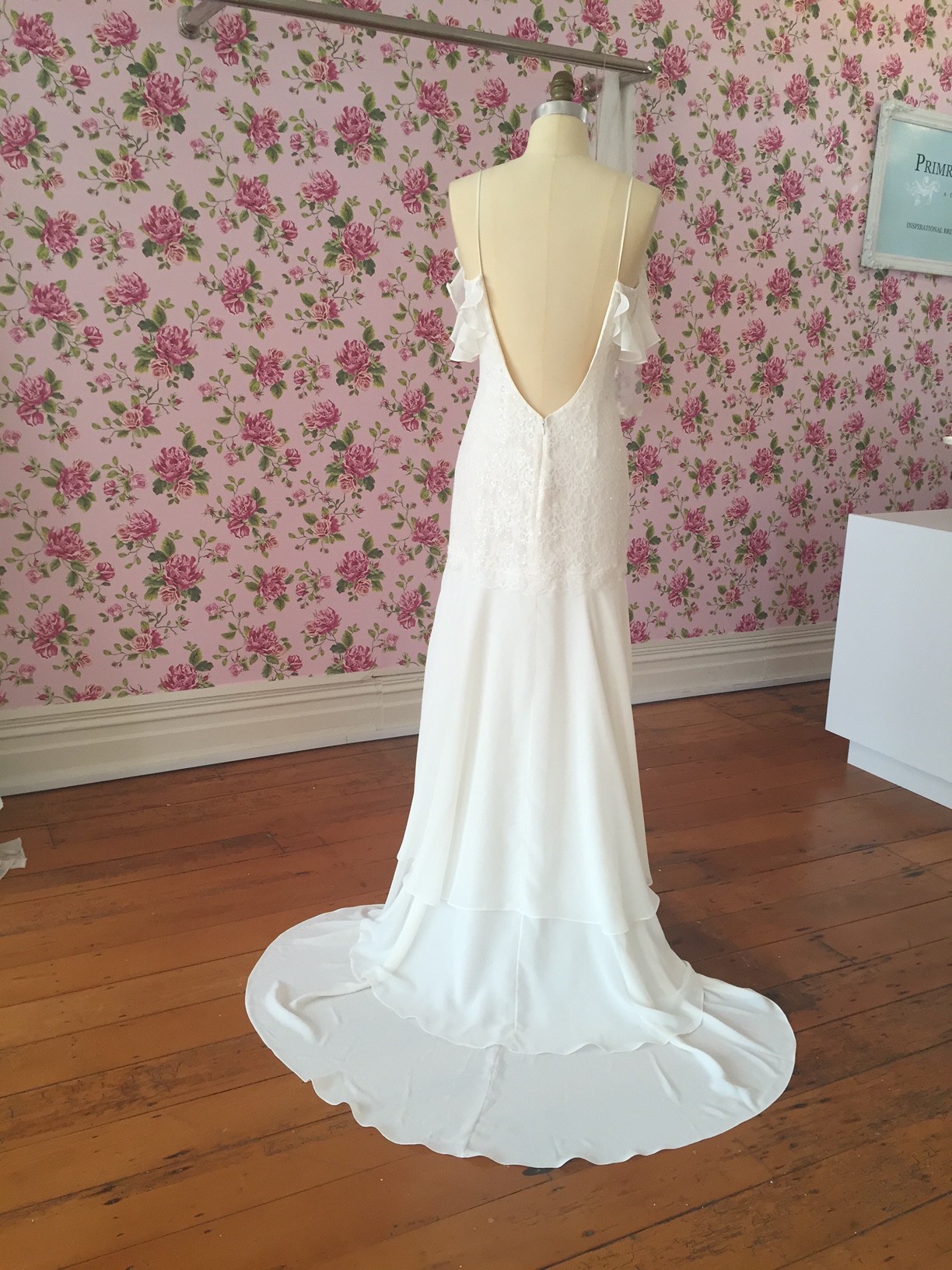 Rhapsody Wedding Dress Back from Claire Pettibone s Romantique