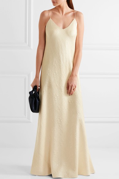 the row silk dress