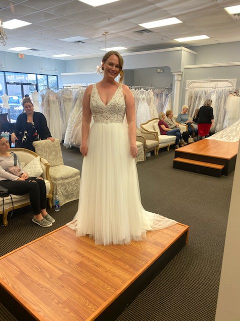 Rebecca Ingram, Connie New Wedding Dress Save 60% Stillwhite