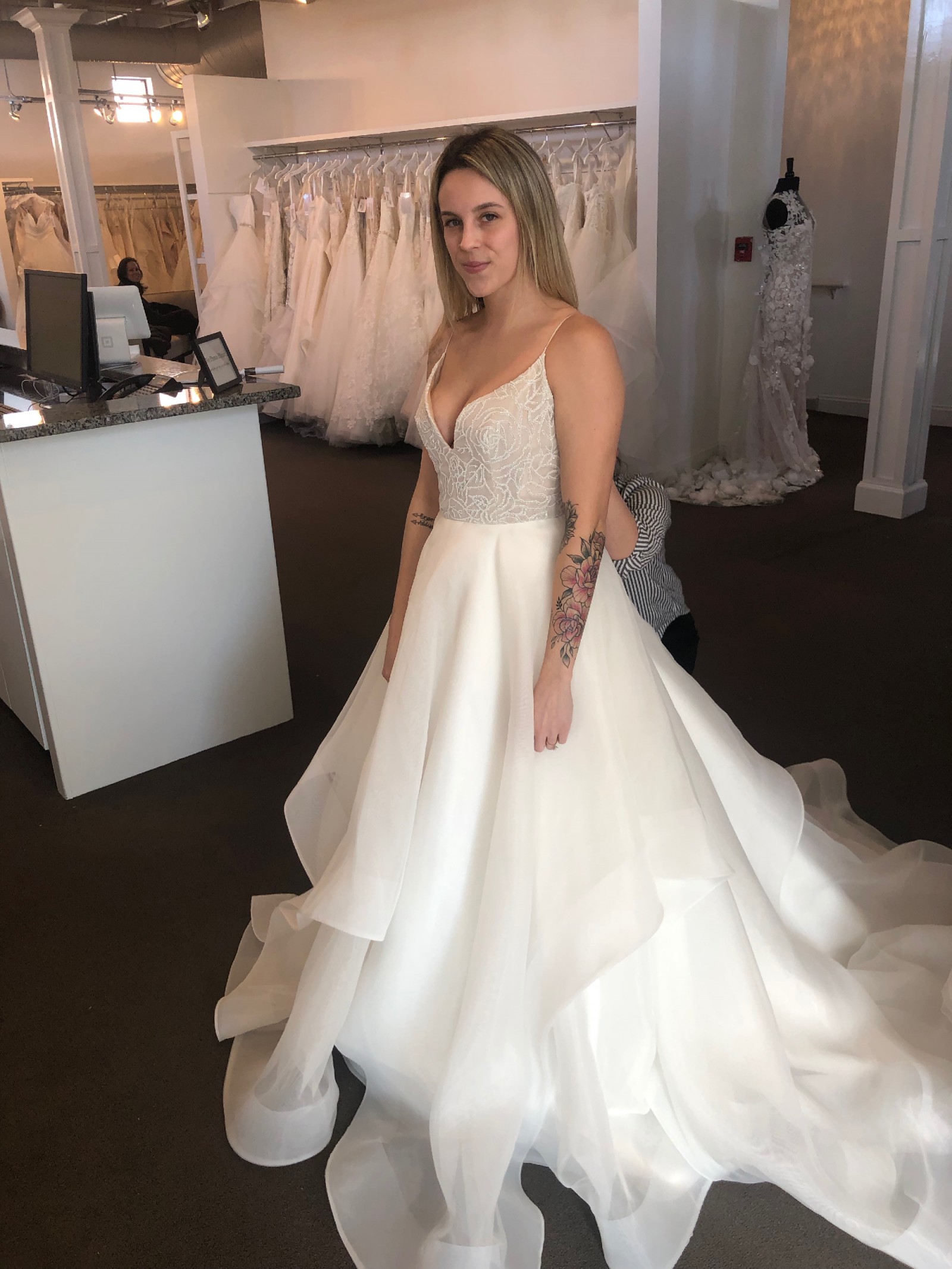 Blush by Hayley Paige Perri New Wedding Dress Save 31% - Stillwhite