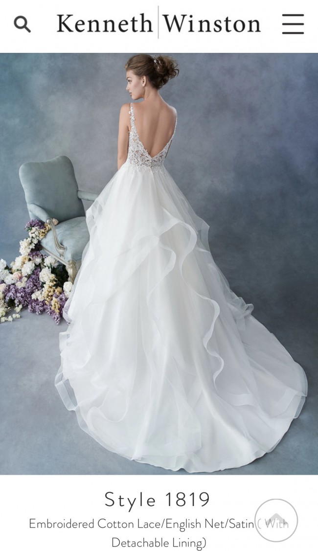 Kenneth Winston 1819 New Wedding Dress Save 51% - Stillwhite