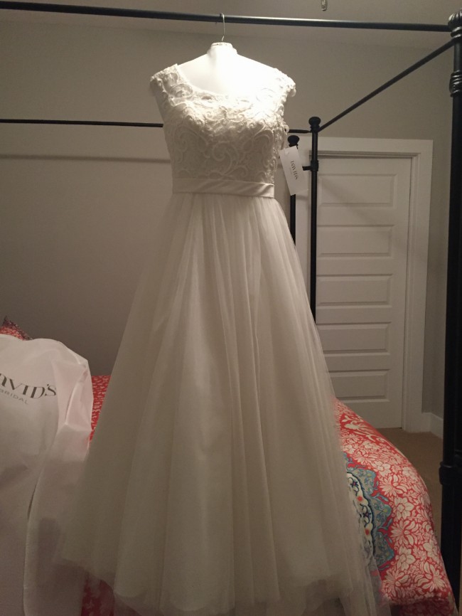 Davids Bridal New Wedding Dress Save 36 Stillwhite 