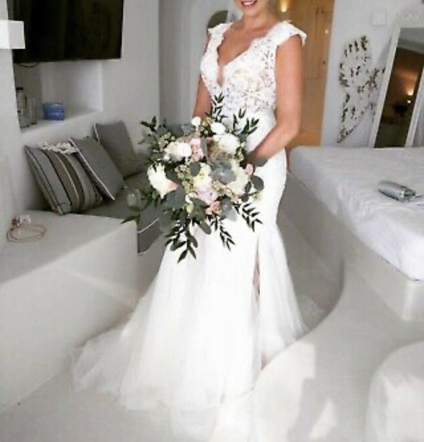 knee length dresses for ladies Macbeth Gown by Saint Bridal | Designer Wedding Dress