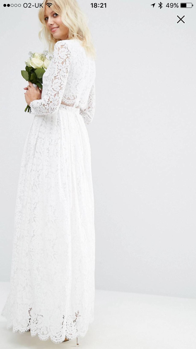 ASOS Bridal 882840 New Wedding Dress Stillwhite