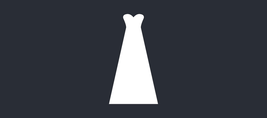 A-Line Wedding Dress Silhouette