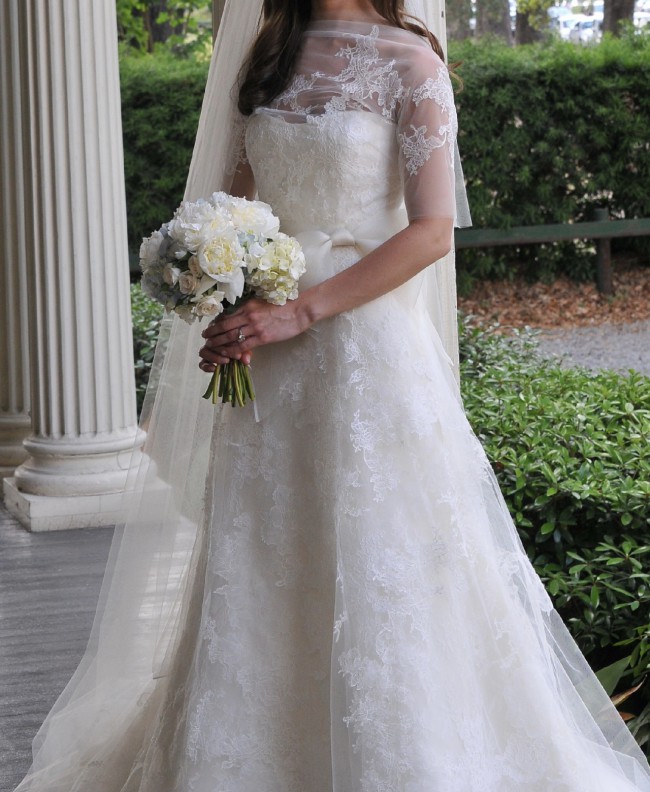 Vera Wang Esther Preowned Wedding Dress Save 48% - Stillwhite