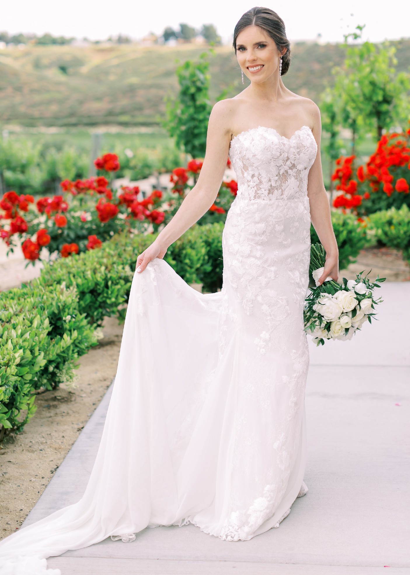 pronovias black dress