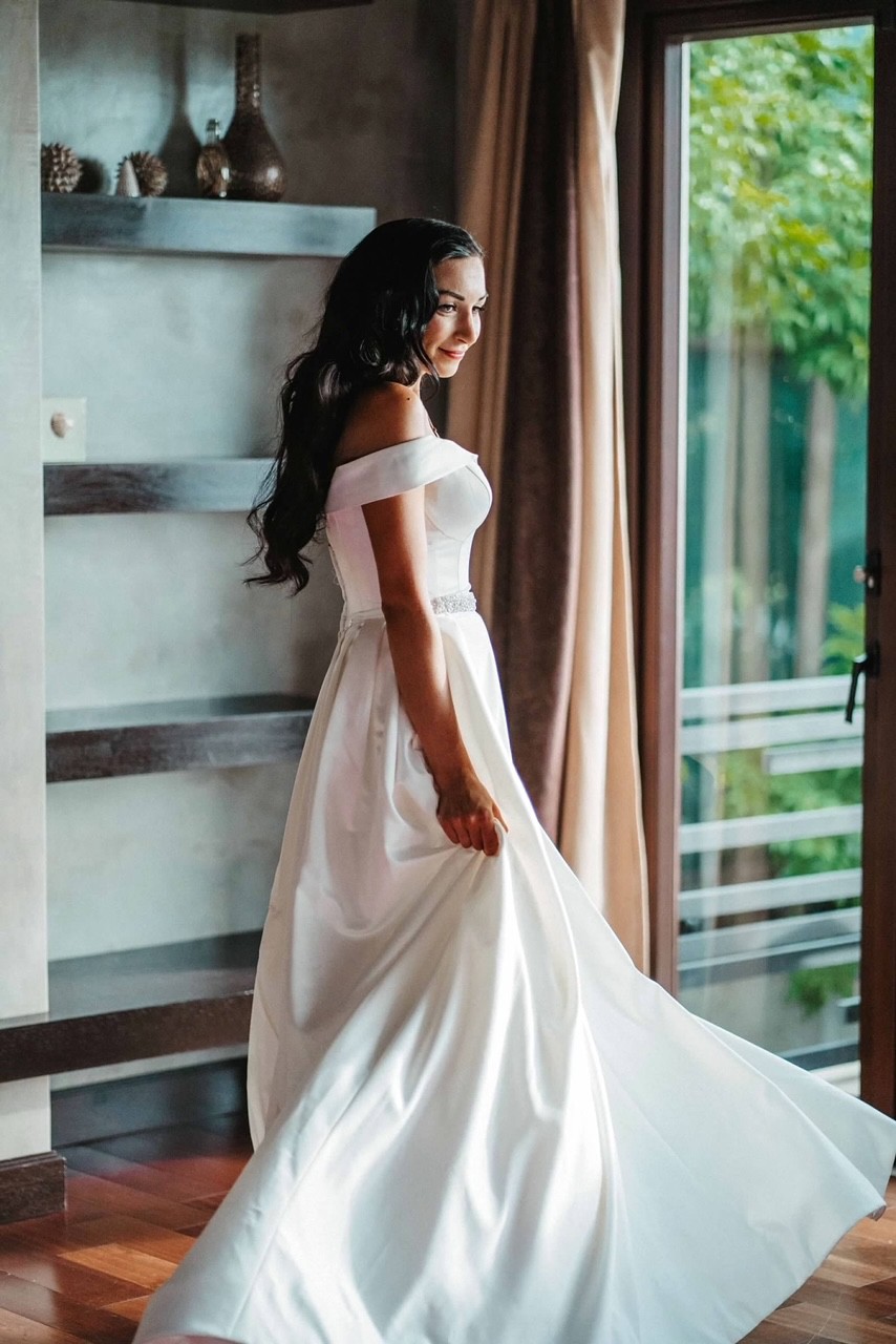 David's Bridal Wedding Dress Stillwhite